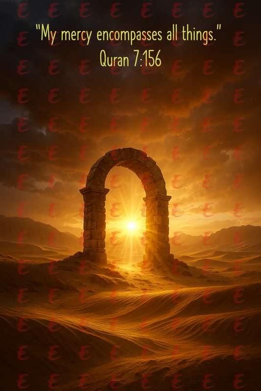 “My mercy encompasses all things.” Quran 7:156