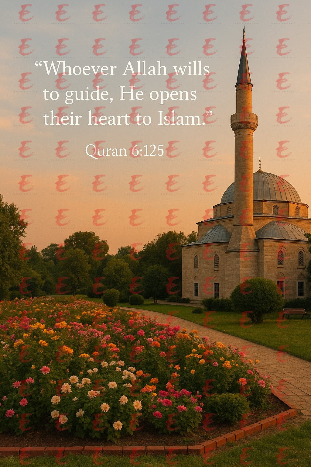 "Whoever Allah wills to guide, He opens their heart to Islam." Quran 6:125