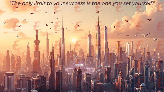 The only limit to your success is the one you set yourself