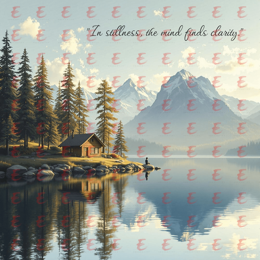 In stillness, the mind finds clarity.