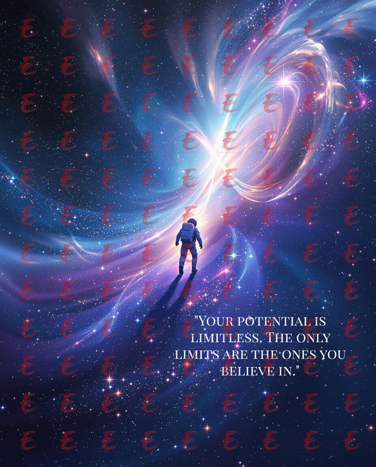 Your potential is limitless. The only limits are the ones you believe in.