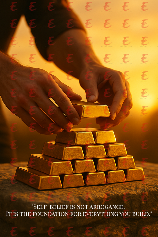 Self-belief is not arrogance. It is the foundation for everything you build.