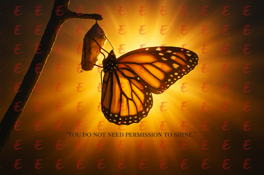 You do not need permission to shine.