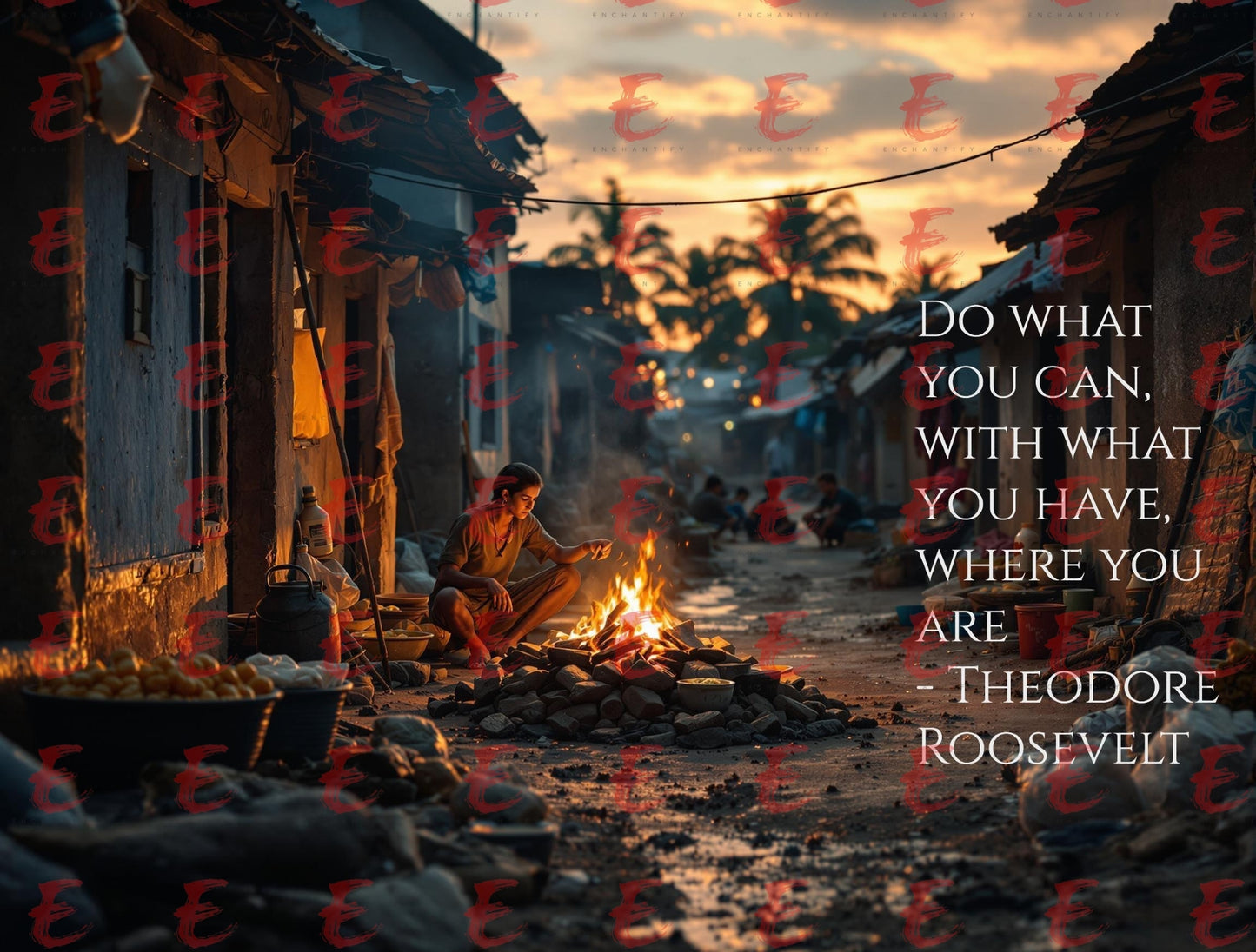 Do what you can, with what you have, where you are - Theodore Roosevelt