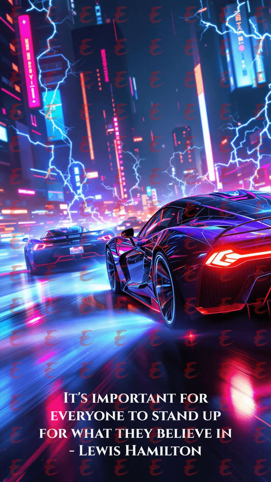 It's important for everyone to stand up for what they believe in - Lewis Hamilton