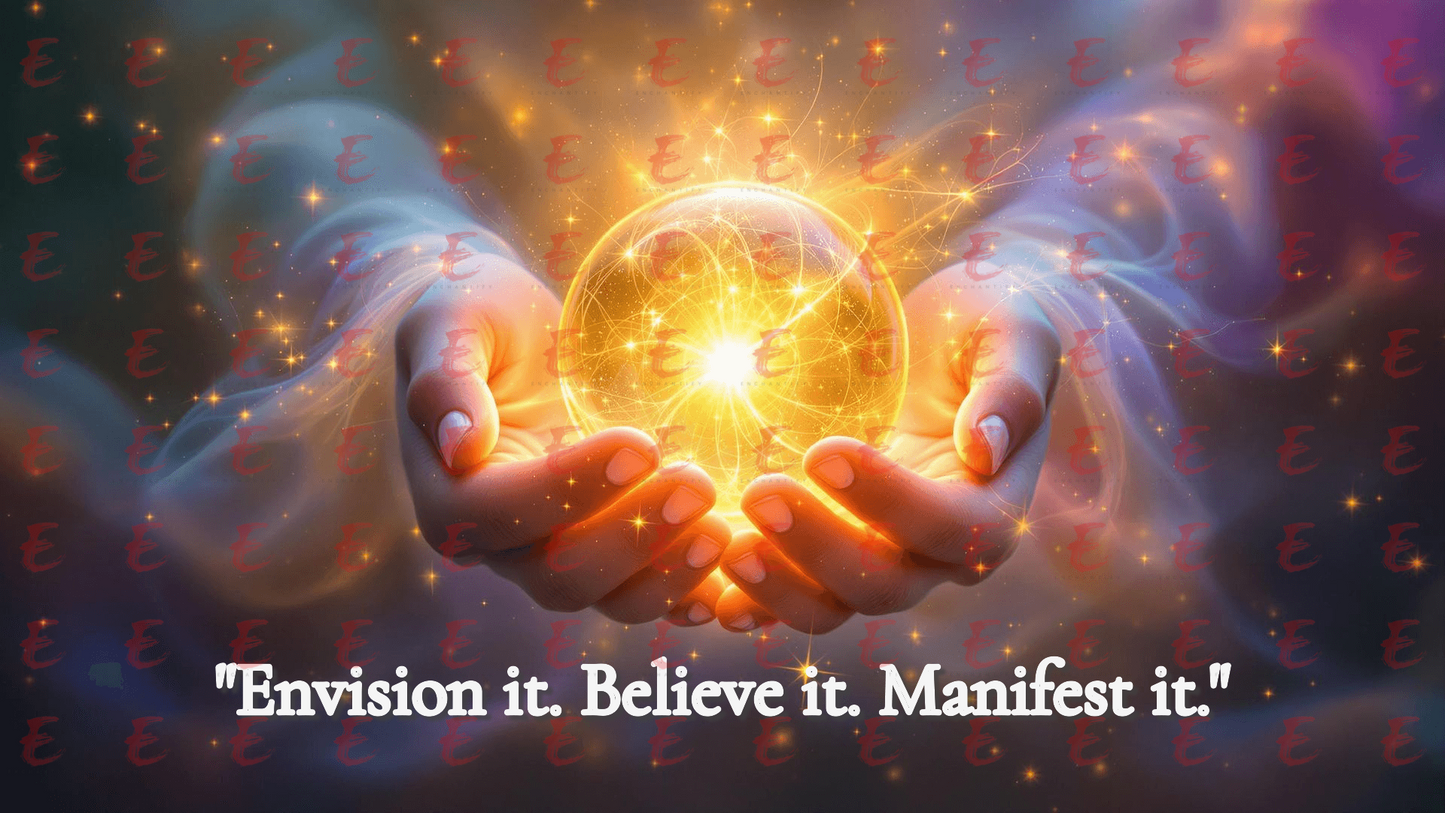 Envision it. Believe it. Manifest it.