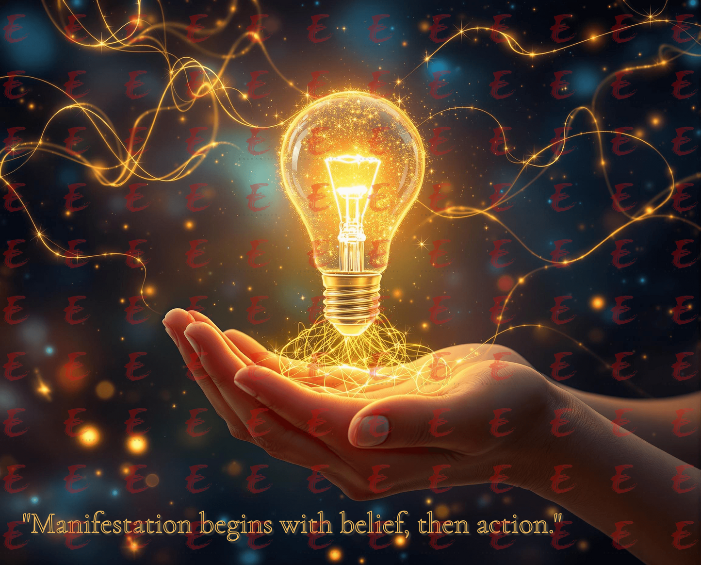 Manifestation begins with belief, then action.